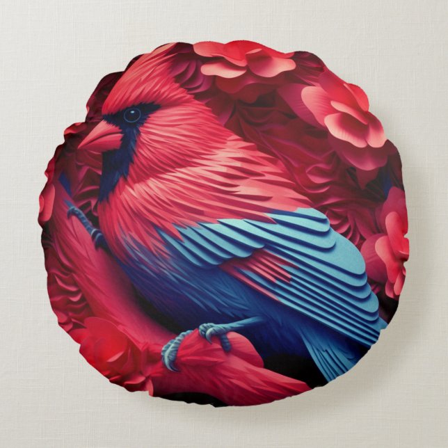 Rundes Dekokissen (41 cm) (Vorderseite)