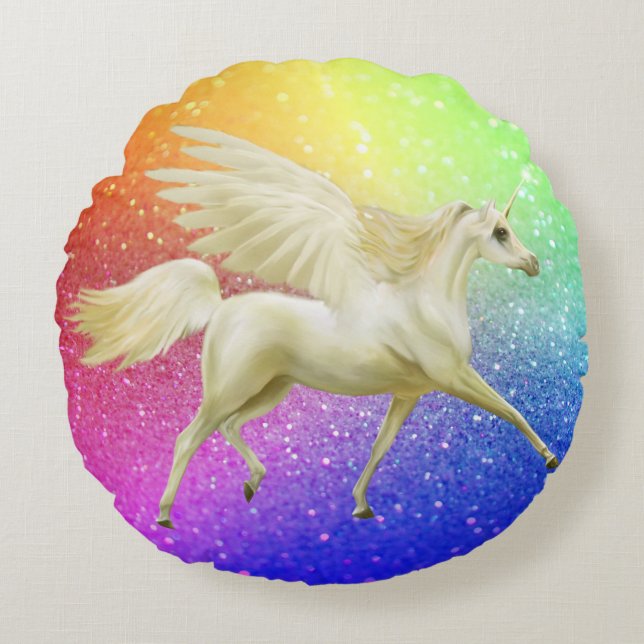 Rundes Dekokissen (41 cm) (Vorderseite)