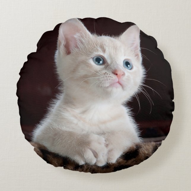 Rundes Dekokissen (41 cm) (Vorderseite)