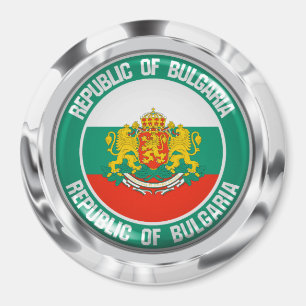 Rundes Emblem Bulgariens Magnet