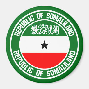 Rundes Emblem Somalilands Magnet