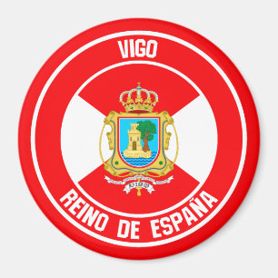 Rundes Emblem Vigos Magnet