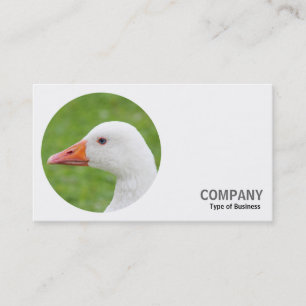 Rundes Foto - Emder Gans Visitenkarte