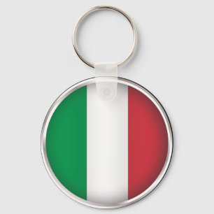 Rundes Italien Schlüsselanhänger