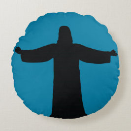 Rundes Kissen Jesus Christus