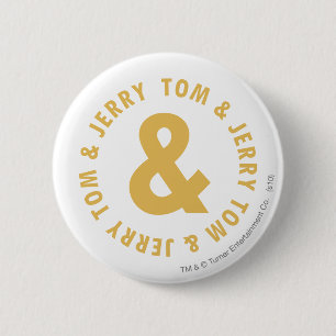 Rundes Logo 4 Toms und Jerry Button