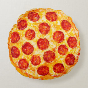 rundes Wurfskissen der Pepperonipizza Kissen