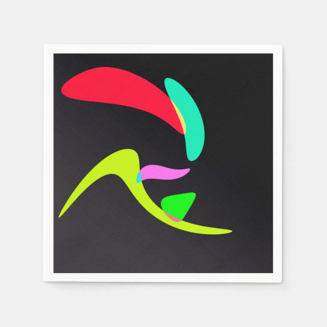 Rundformen Serviette (Vorderseite)