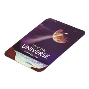 Rundgang durch das Universe Vintag Science Fiction Magnet