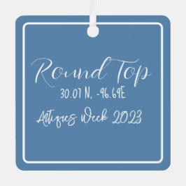 Rundgang Top Texas Antiquitäten Woche Ornament