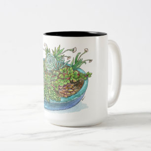 Rundgarten Zweifarbige Tasse