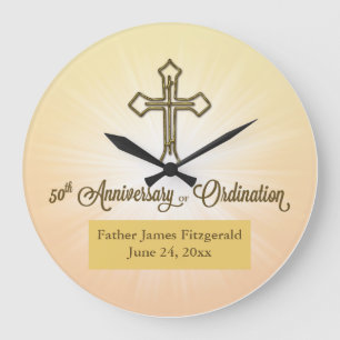 RUNDGESCHenk, Individuelle Name Datum, 50. Ordinat Große Wanduhr