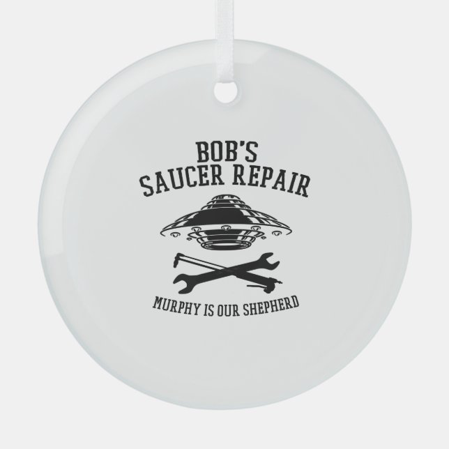 Rundglas-Ornament/BSR-Logo-Glass Ornament (Vorderseite)