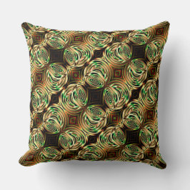 Rundgold- oder Glastitel Kissen