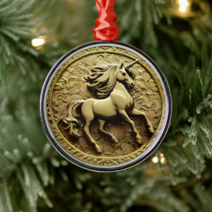 Rundgoldmünze, Ornament Aus Metall