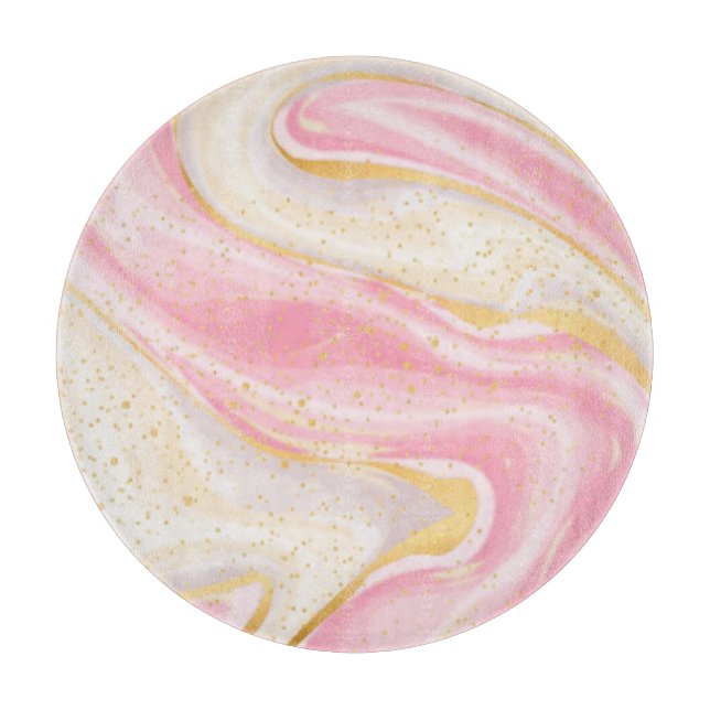 Rundholzschneidebrett Schneidebrett (Vorderseite)