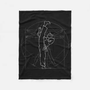 Rundkick Kickboxen Kung Fu MMA Tae-kwon-do Fleecedecke