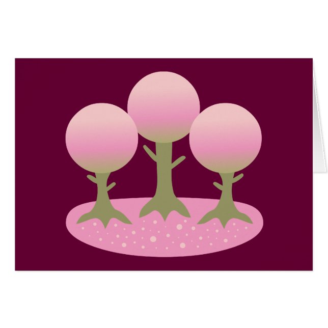 Rundkirsche Blossom Bäume (Vorderseite (Horizontal))