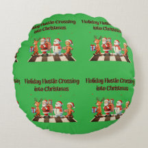 Rundkissenfest Hustle Crossing nach Christma