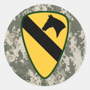 Rundkleber der ersten Kalvarienklasse Runder Aufkleber