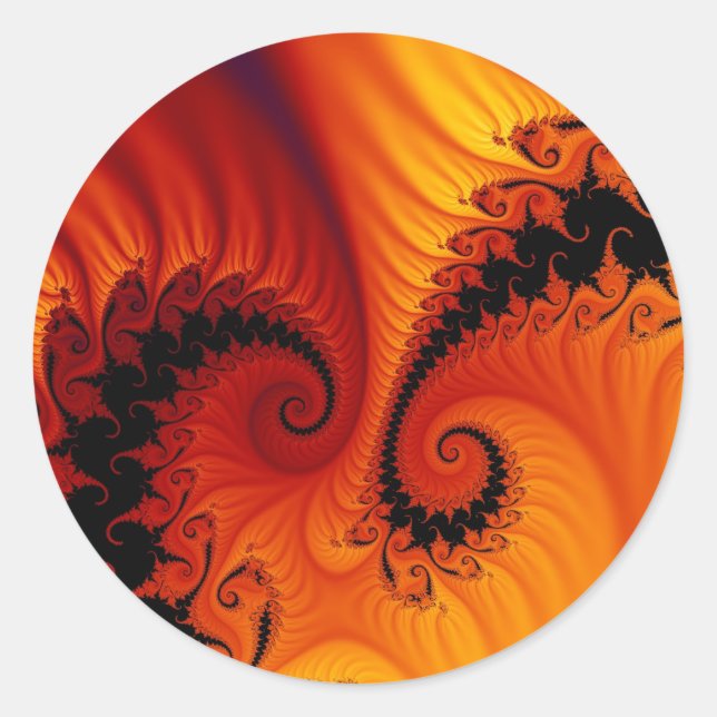 Rundkleber Runder Aufkleber (Vorderseite)