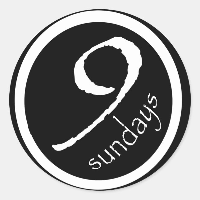 Rundkleber Runder Aufkleber (Vorderseite)