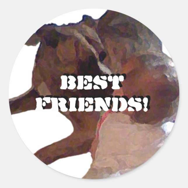 Rundkleber Runder Aufkleber (Vorderseite)