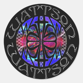 Rundkleber Runder Aufkleber