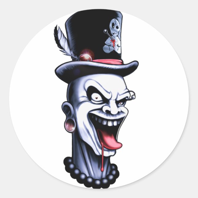 Rundkleber Runder Aufkleber (Vorderseite)