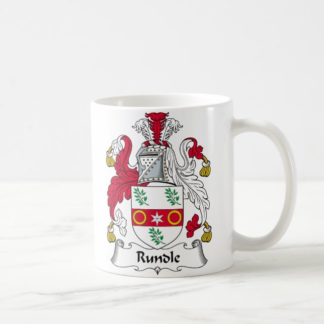 Rundle Familienwappen Kaffeetasse (Rechts)