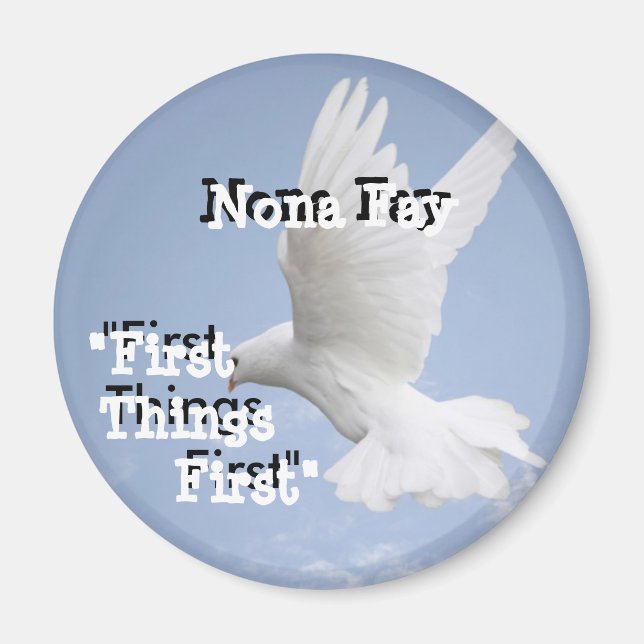 Rundmagazin - Maßgeschneidert Magnet (Vorne)