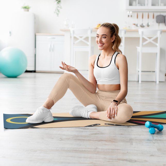 Rundpende-Stamm Yogamatte (Von Creator hochgeladen)