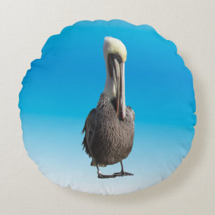 Rundpillow - Pelican Rundes Kissen