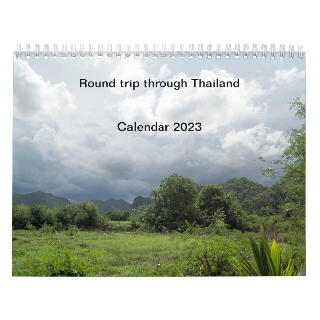 Rundreise durch Thailand - 2023 Kalender (Titelbild)
