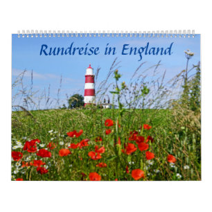 Rundreise in England Kalender