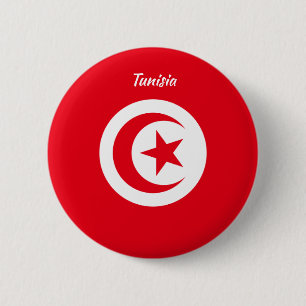 Rundschaltfläche für tunesische Flaggen Button