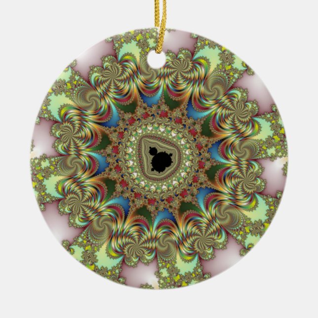 Rundschmuck Keramikornament (Vorne)