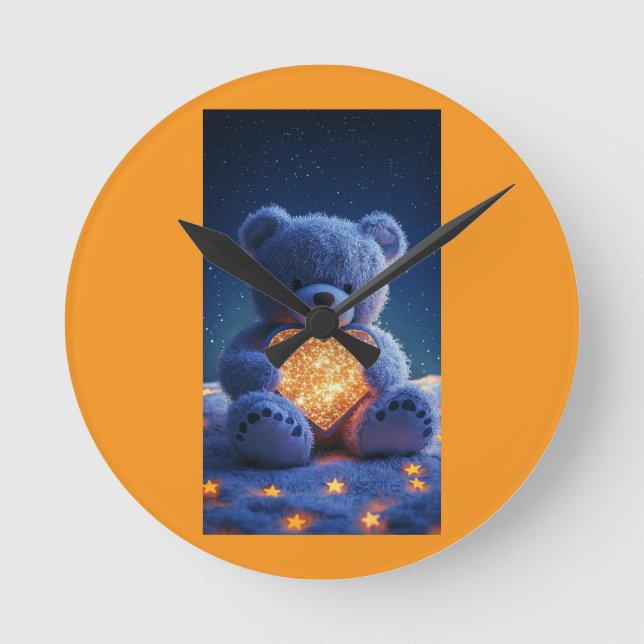 Rundtakt Runde Wanduhr (Vorderseite)