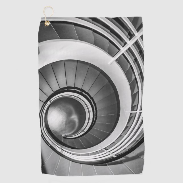 Rundtreppe BW Golfhandtuch (Vorderseite)