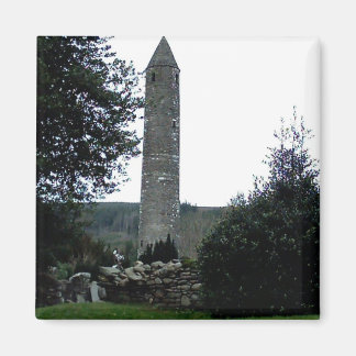 Rundturm, Glendalough, Co. Wicklow, Irland Magnet