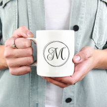 Rundung des Langschrift-Skripts Monogram