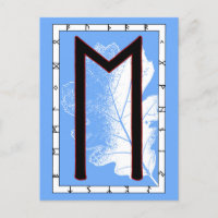 Rune Ehwaz - Carte Postale Fidélité