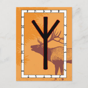 Rune Elhaz – Carte postale de protection