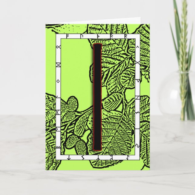 Rune Isa - Stille Karte (Vorderseite)