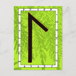 Rune Laguz - LIFE! Postkarte