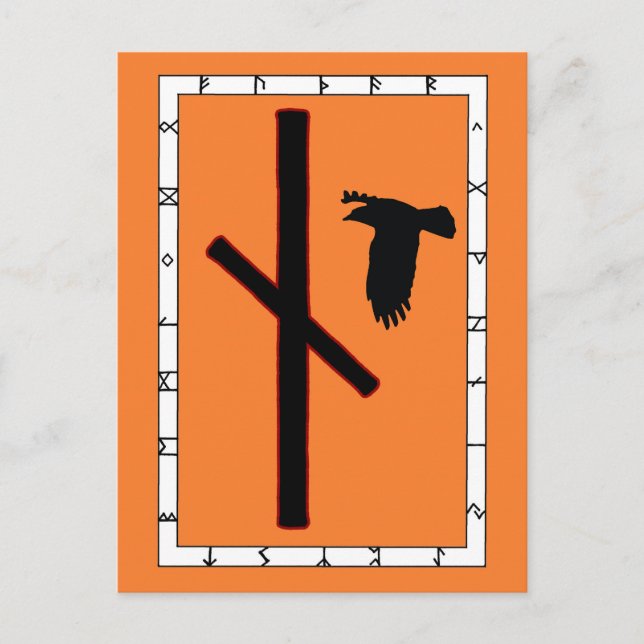 Rune Naudhiz - Surmonter la carte postale (Devant)