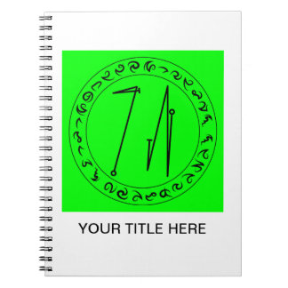 Rune Spiral Notebook Notizblock