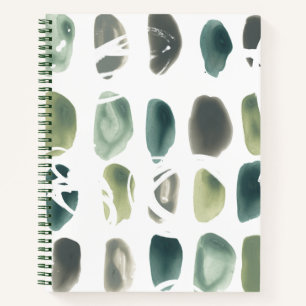 Rune Stone - Green Notizbuch