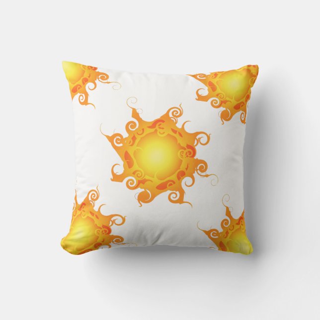Rune Sun Pillow Kissen (Vorderseite)