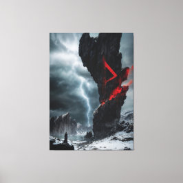 Rune Thurisaz Leinwanddruck